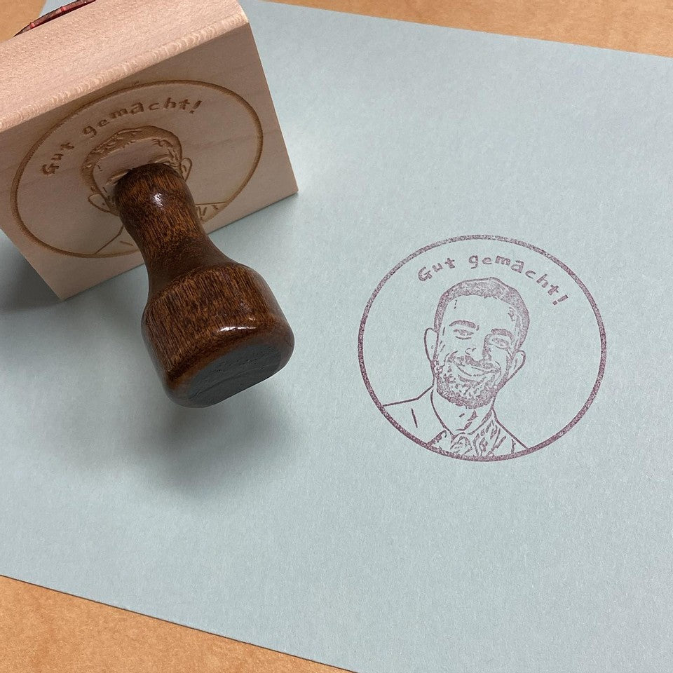 Face Stamp﹘ Wood Stamp﹘US