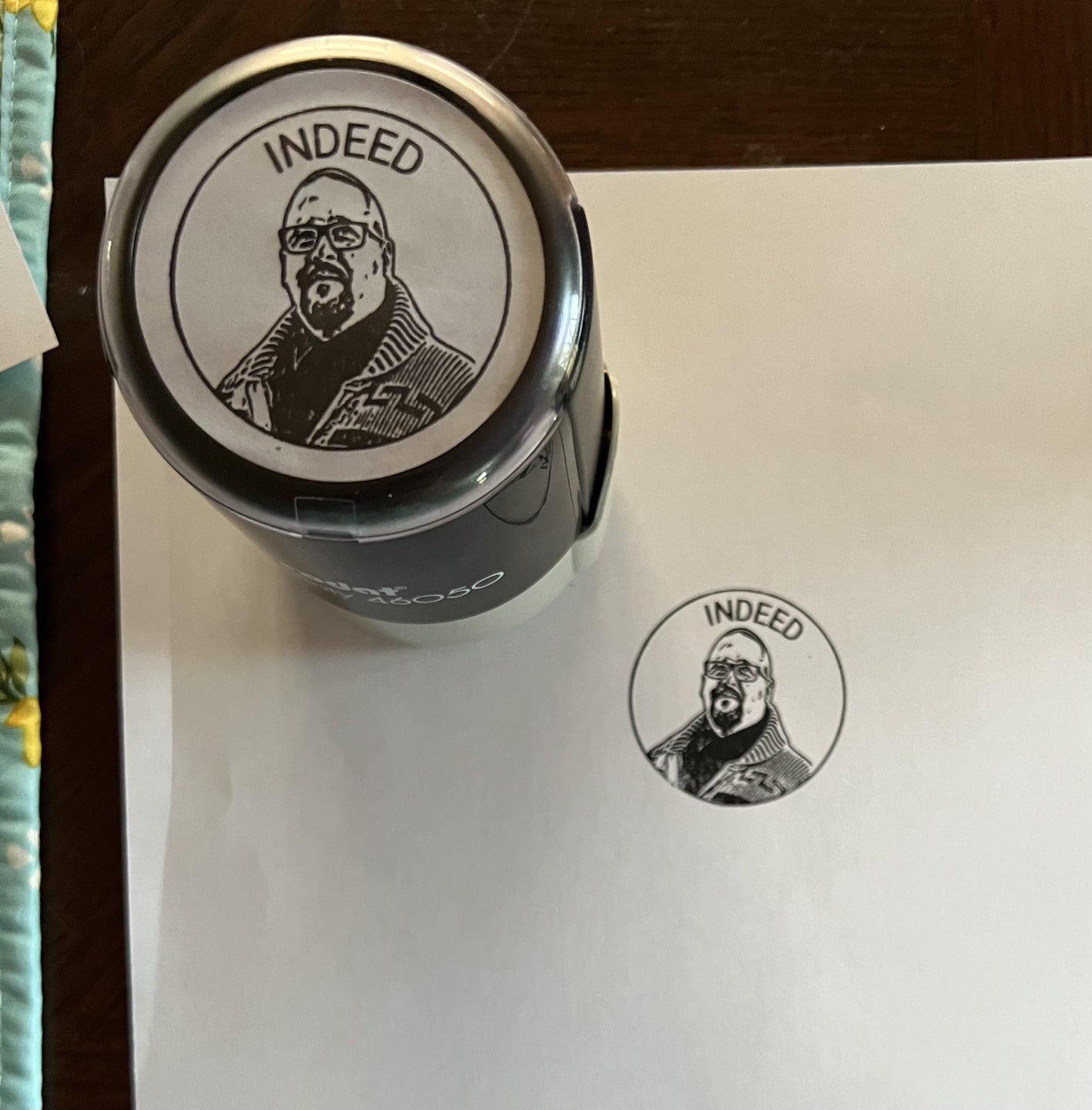 Face Stamp (Self-Inking Stamp)