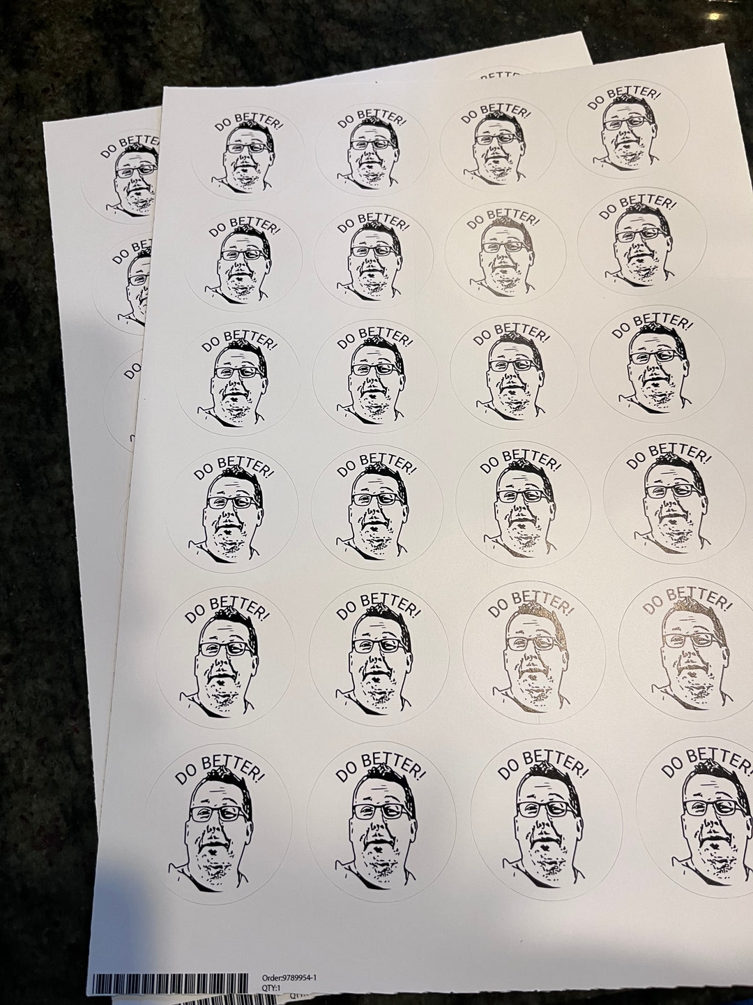 Face Stickers (Round)