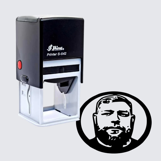 Face Stamp﹘1.5" Square Stamp﹘US