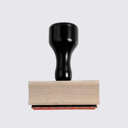 Face Stamp ¦ Wood Stamp 1⅛" x 2" ¦ US