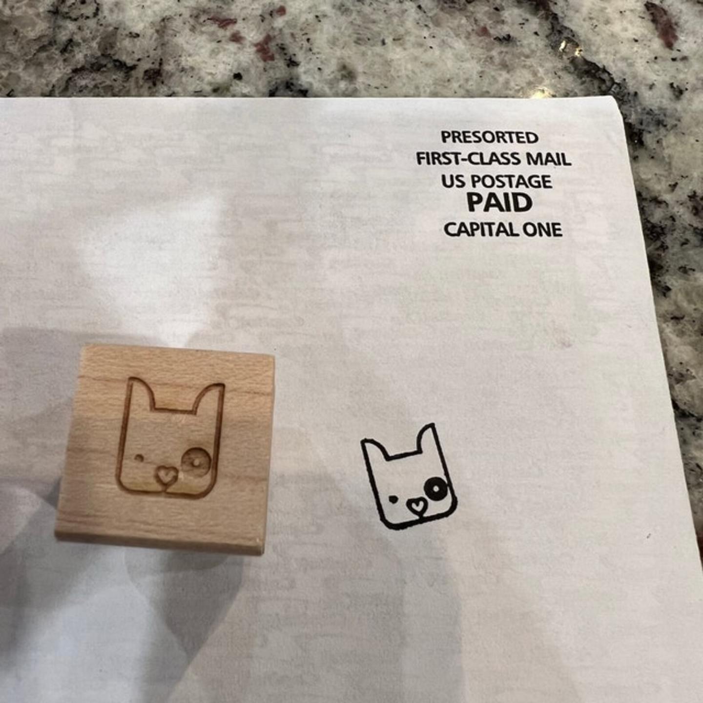 Small Wood Stamp﹘US