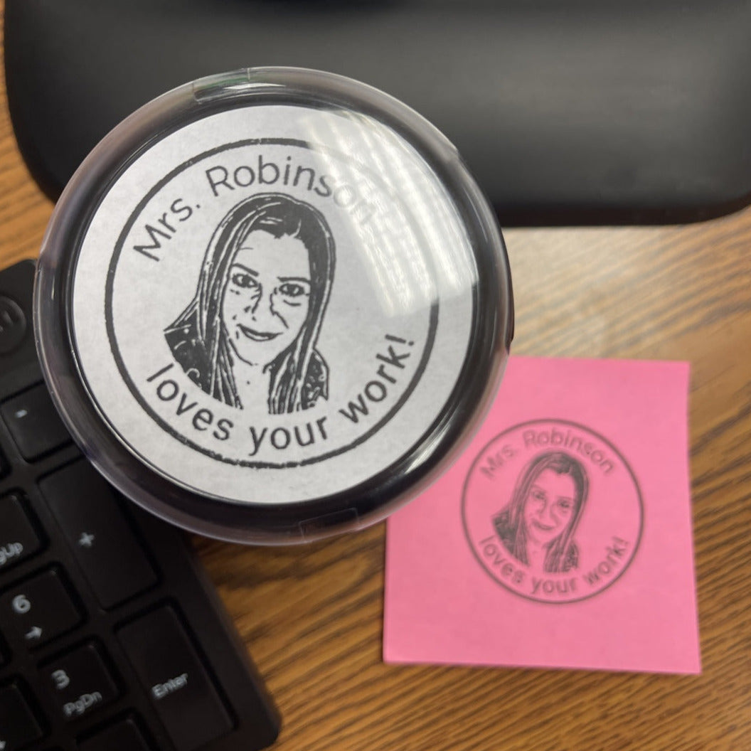 Face Stamp - Self-Inking Stamp﹘AU