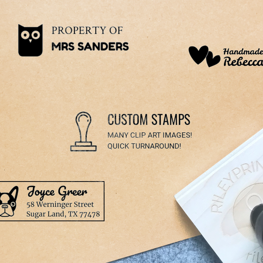 Rectangular Wood Stamp﹘US