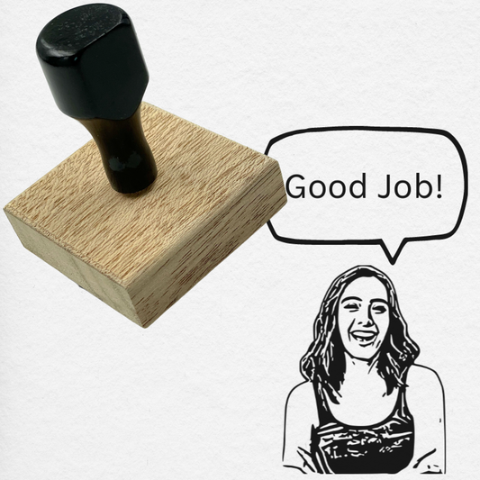 Face Stamp (Wood Stamp)﹘US