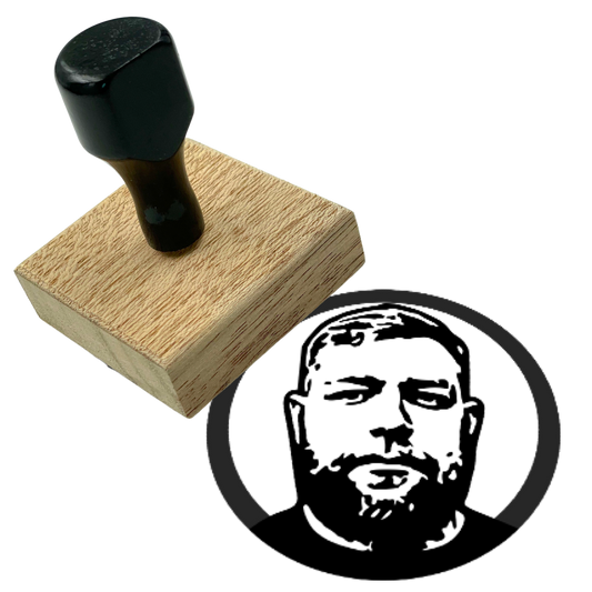 Face Stamp - Wood Stamp﹘AU